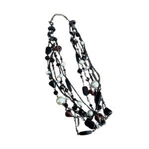 Multistrand Lia Sophia Faux Gemstone Necklace